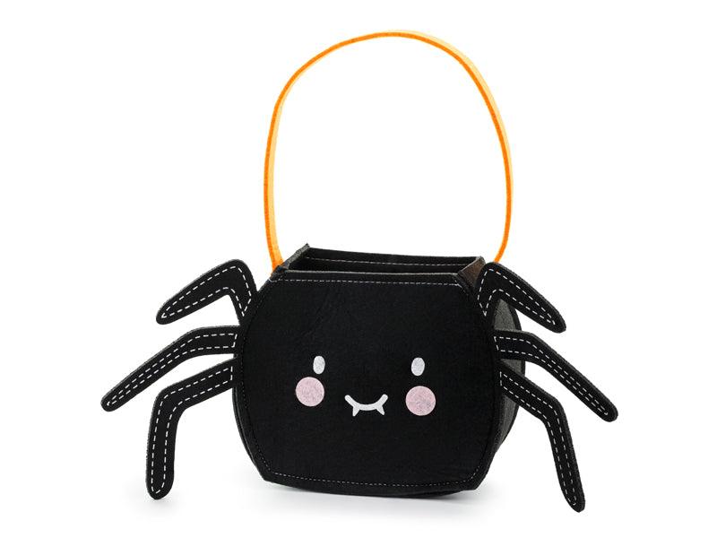 Süßigkeiten-Tasche Spinne, schwarz - FeierGlanz